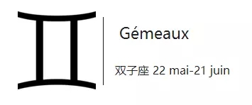 你知道怎么用法語(yǔ)說(shuō)星座嗎